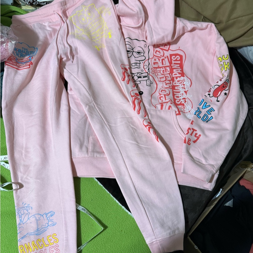 spongebob squarepants sweatsuit